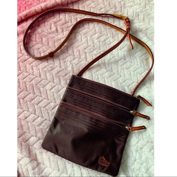 Dooney & Bourke Triple Zip Nylon Crossbody Bag - Picture 2 of 4